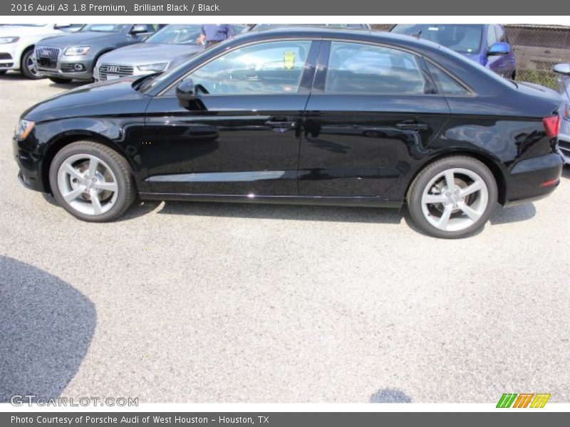 Brilliant Black / Black 2016 Audi A3 1.8 Premium