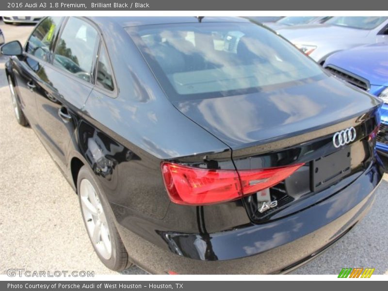 Brilliant Black / Black 2016 Audi A3 1.8 Premium