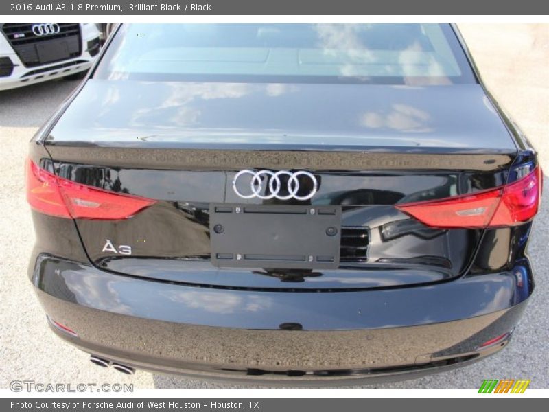 Brilliant Black / Black 2016 Audi A3 1.8 Premium