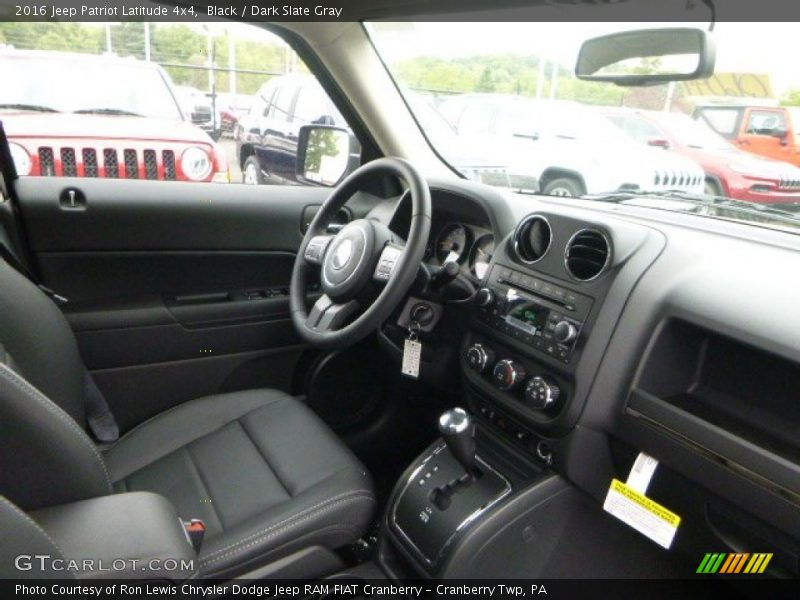 Black / Dark Slate Gray 2016 Jeep Patriot Latitude 4x4
