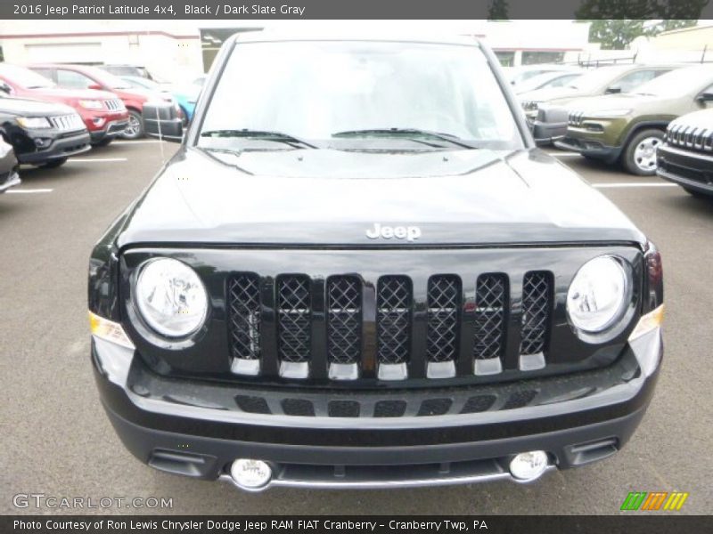 Black / Dark Slate Gray 2016 Jeep Patriot Latitude 4x4