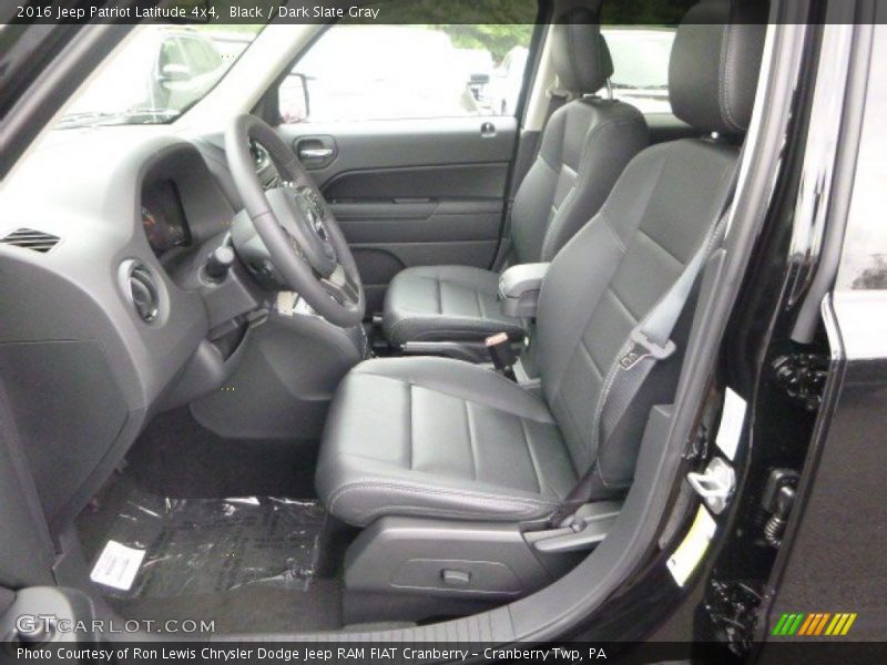  2016 Patriot Latitude 4x4 Dark Slate Gray Interior