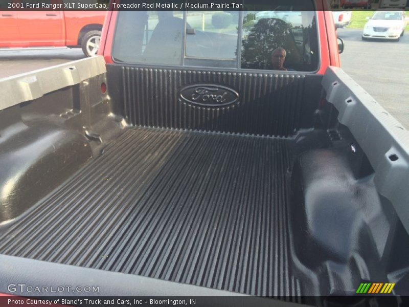 Toreador Red Metallic / Medium Prairie Tan 2001 Ford Ranger XLT SuperCab