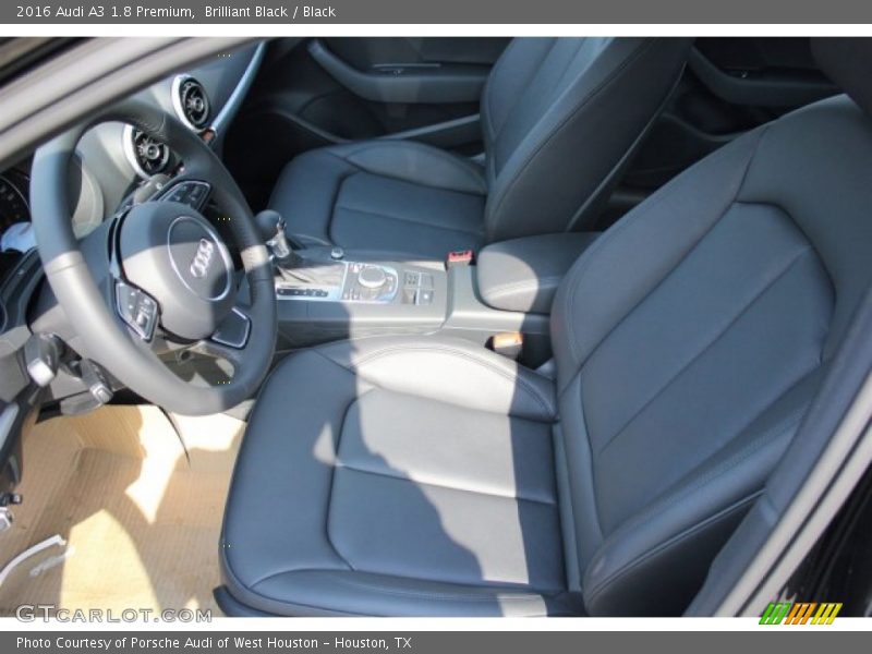 Brilliant Black / Black 2016 Audi A3 1.8 Premium