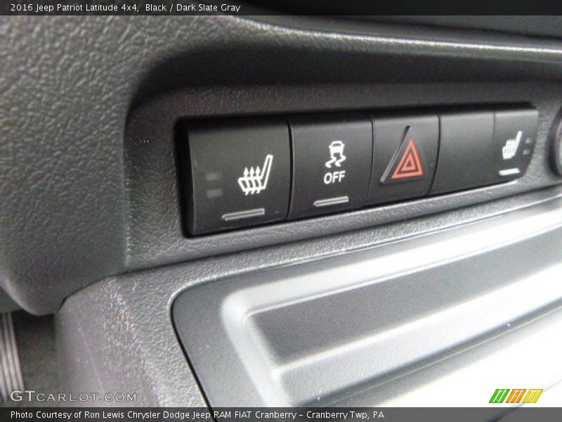Controls of 2016 Patriot Latitude 4x4