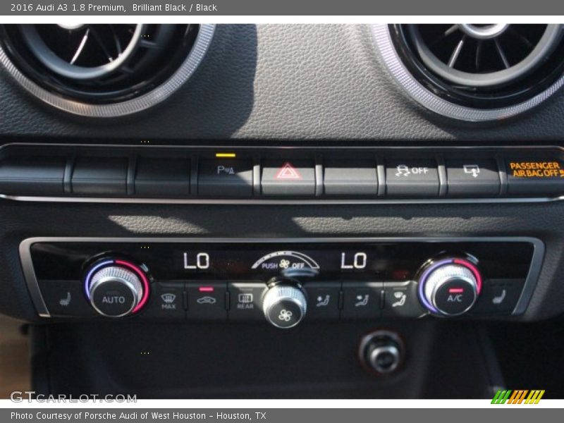 Brilliant Black / Black 2016 Audi A3 1.8 Premium