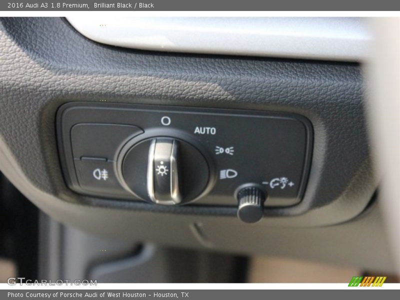 Brilliant Black / Black 2016 Audi A3 1.8 Premium
