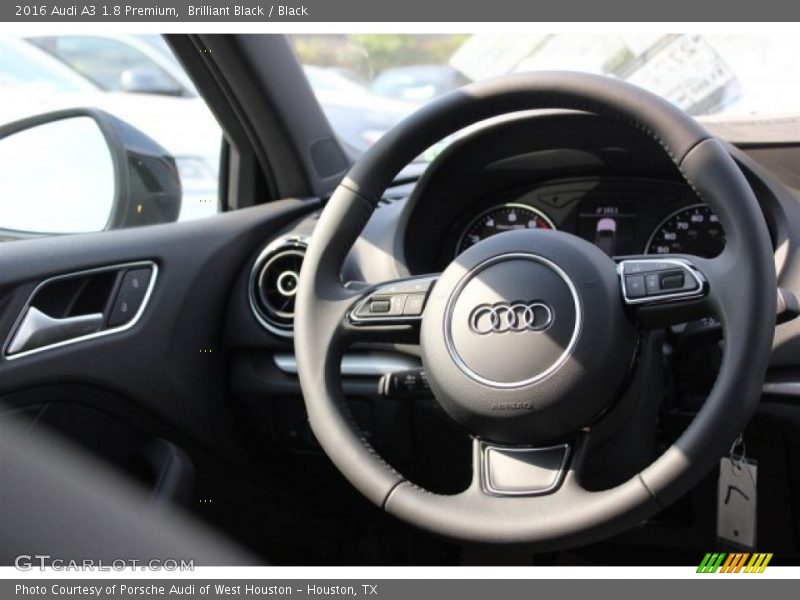 Brilliant Black / Black 2016 Audi A3 1.8 Premium