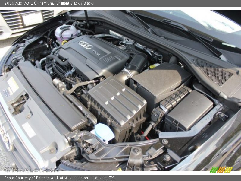 Brilliant Black / Black 2016 Audi A3 1.8 Premium
