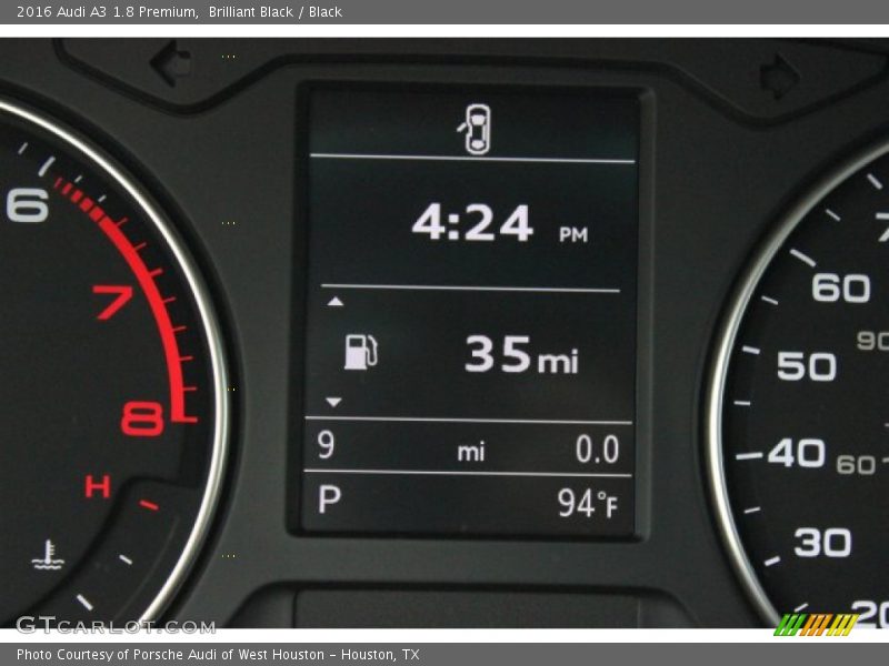 Brilliant Black / Black 2016 Audi A3 1.8 Premium