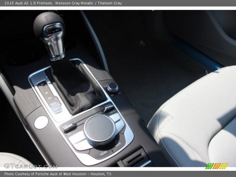 Monsoon Gray Metallic / Titanium Gray 2016 Audi A3 1.8 Premium