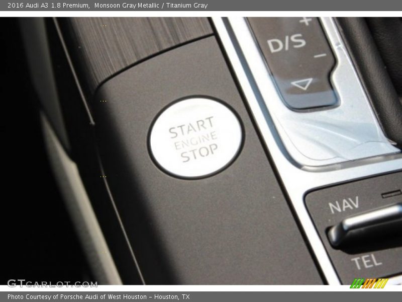 Monsoon Gray Metallic / Titanium Gray 2016 Audi A3 1.8 Premium