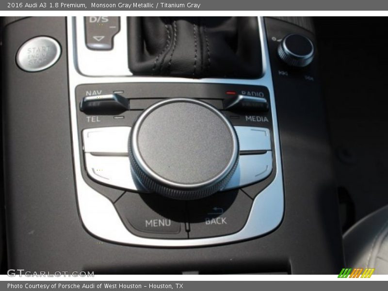 Monsoon Gray Metallic / Titanium Gray 2016 Audi A3 1.8 Premium