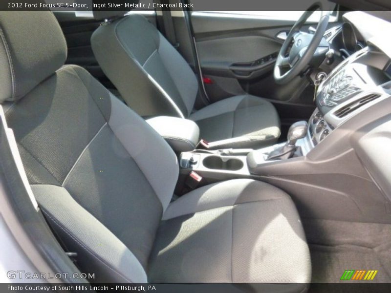 Ingot Silver Metallic / Charcoal Black 2012 Ford Focus SE 5-Door