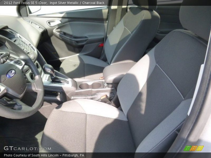 Ingot Silver Metallic / Charcoal Black 2012 Ford Focus SE 5-Door