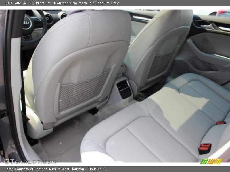 Monsoon Gray Metallic / Titanium Gray 2016 Audi A3 1.8 Premium