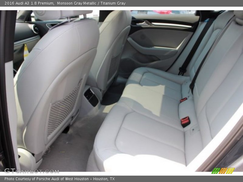 Monsoon Gray Metallic / Titanium Gray 2016 Audi A3 1.8 Premium