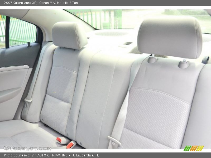 Ocean Mist Metallic / Tan 2007 Saturn Aura XE