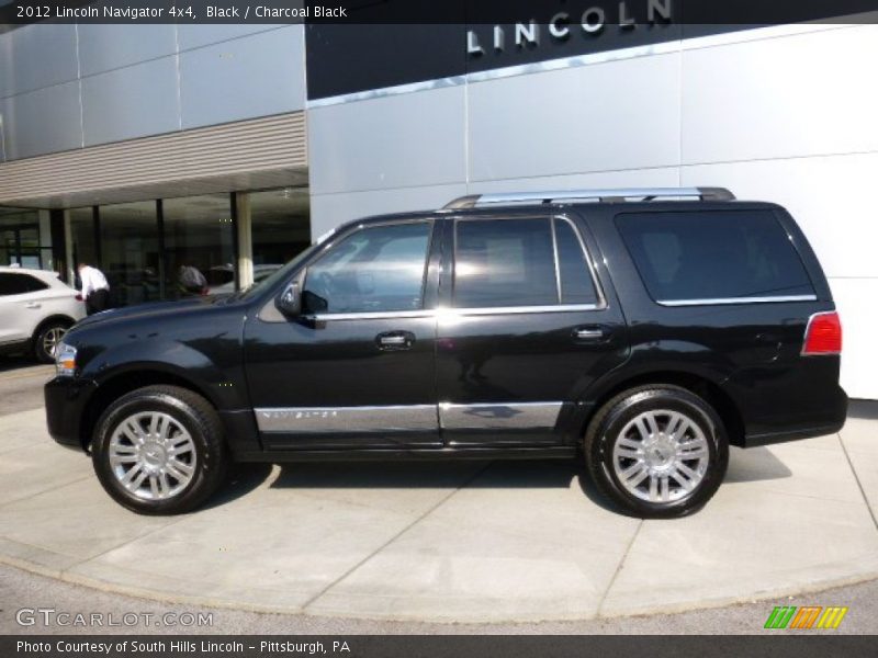 Black / Charcoal Black 2012 Lincoln Navigator 4x4