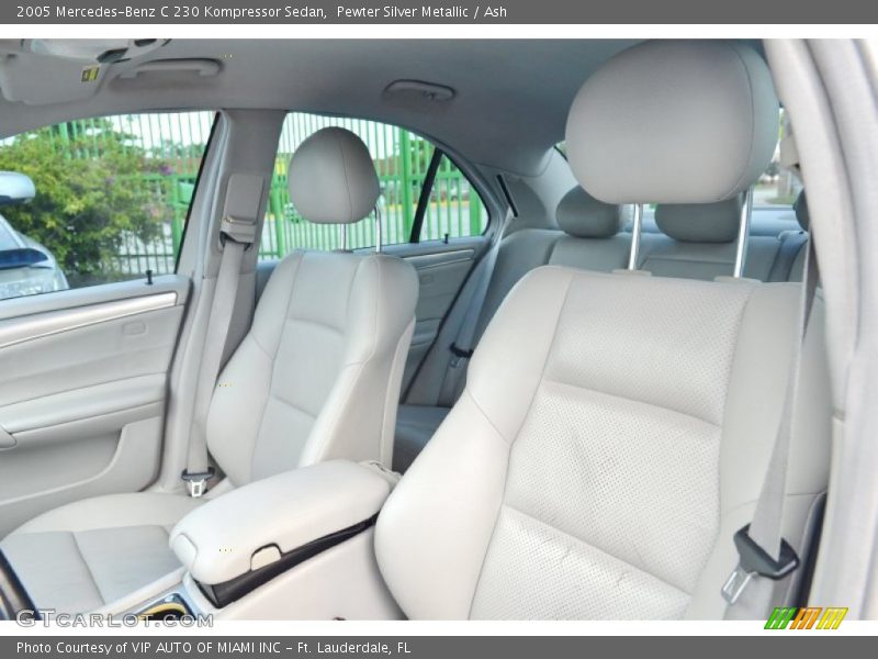 Pewter Silver Metallic / Ash 2005 Mercedes-Benz C 230 Kompressor Sedan