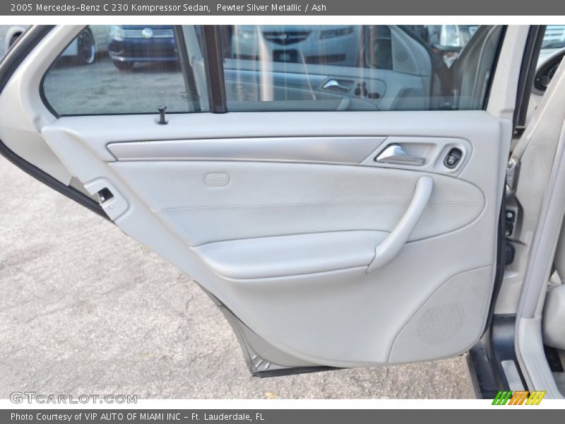 Pewter Silver Metallic / Ash 2005 Mercedes-Benz C 230 Kompressor Sedan