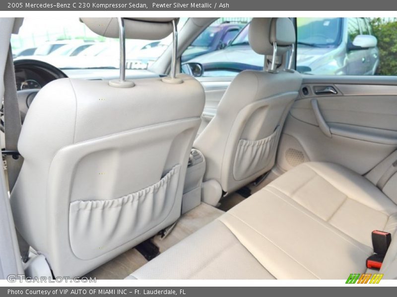 Pewter Silver Metallic / Ash 2005 Mercedes-Benz C 230 Kompressor Sedan