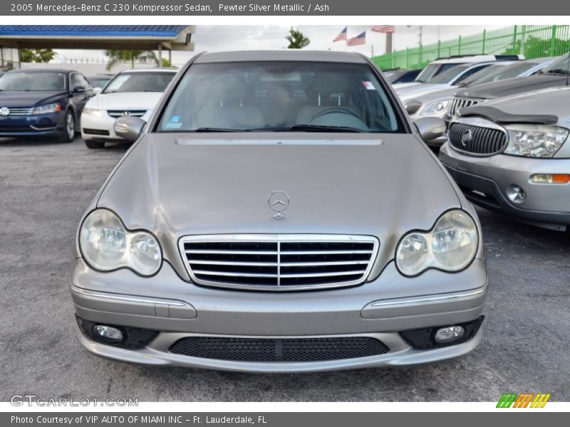 Pewter Silver Metallic / Ash 2005 Mercedes-Benz C 230 Kompressor Sedan