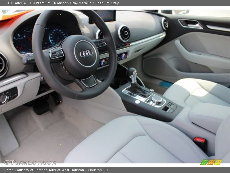  2016 A3 1.8 Premium Titanium Gray Interior