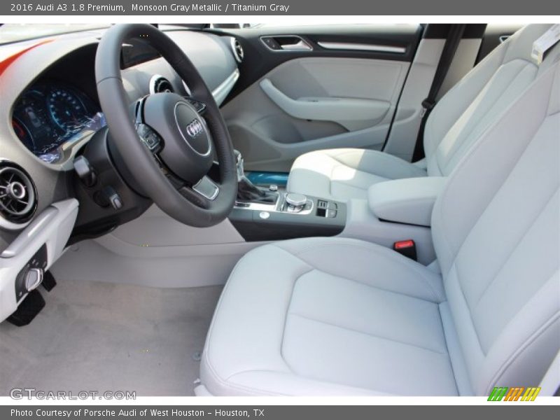 Front Seat of 2016 A3 1.8 Premium