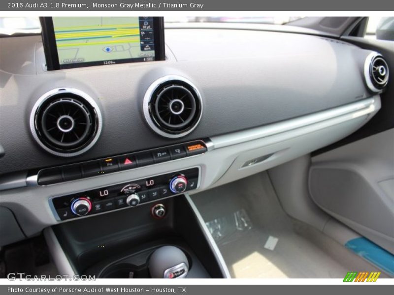 Monsoon Gray Metallic / Titanium Gray 2016 Audi A3 1.8 Premium