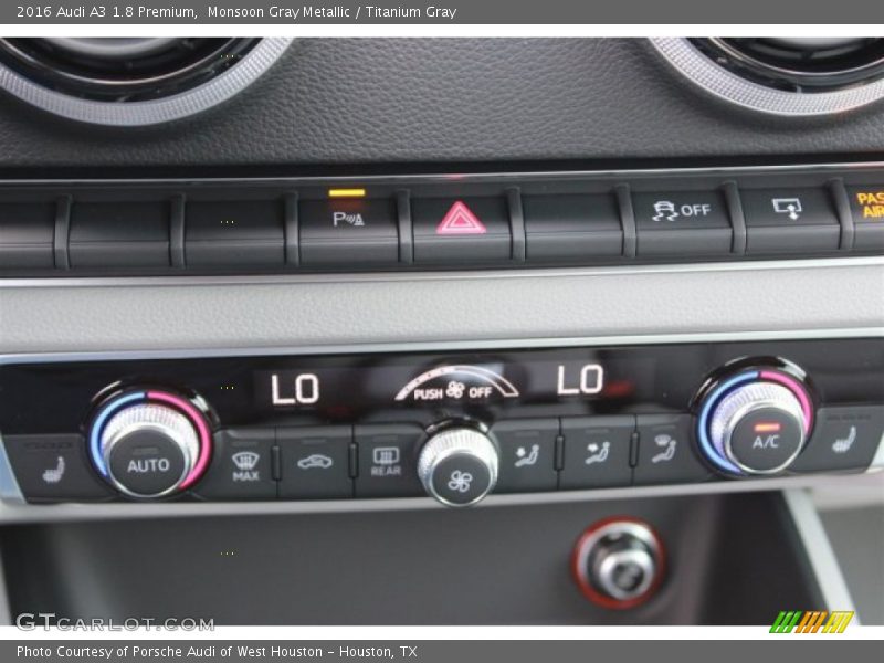 Monsoon Gray Metallic / Titanium Gray 2016 Audi A3 1.8 Premium