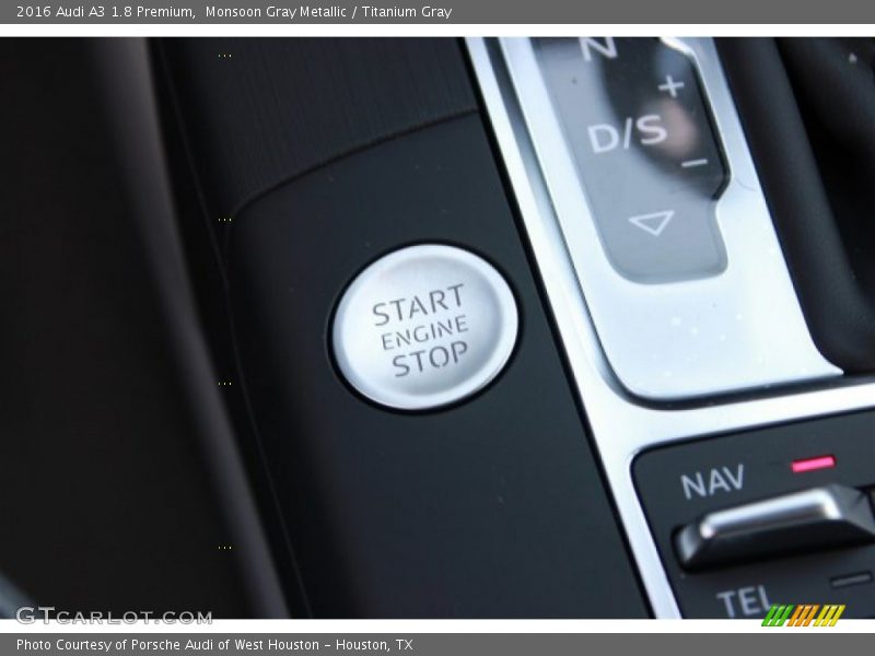 Monsoon Gray Metallic / Titanium Gray 2016 Audi A3 1.8 Premium