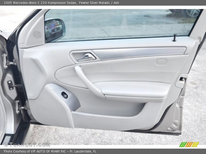 Pewter Silver Metallic / Ash 2005 Mercedes-Benz C 230 Kompressor Sedan