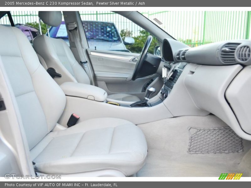 Pewter Silver Metallic / Ash 2005 Mercedes-Benz C 230 Kompressor Sedan