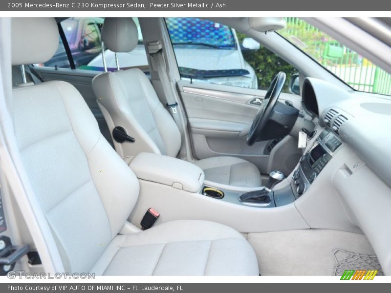 Pewter Silver Metallic / Ash 2005 Mercedes-Benz C 230 Kompressor Sedan