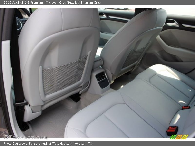 Rear Seat of 2016 A3 1.8 Premium