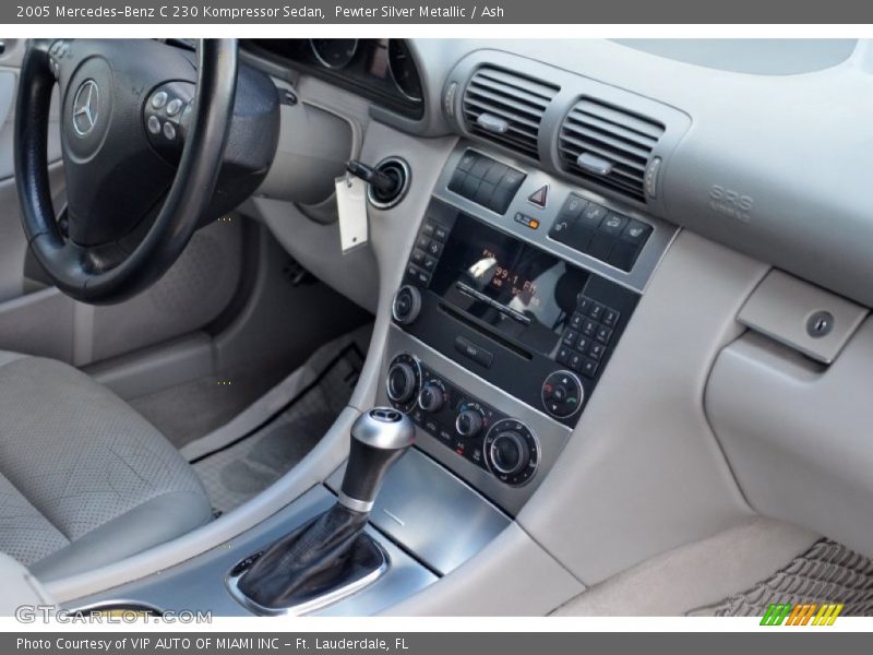 Pewter Silver Metallic / Ash 2005 Mercedes-Benz C 230 Kompressor Sedan