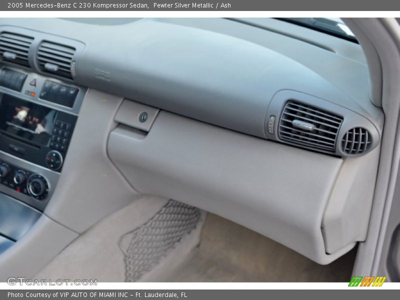 Pewter Silver Metallic / Ash 2005 Mercedes-Benz C 230 Kompressor Sedan