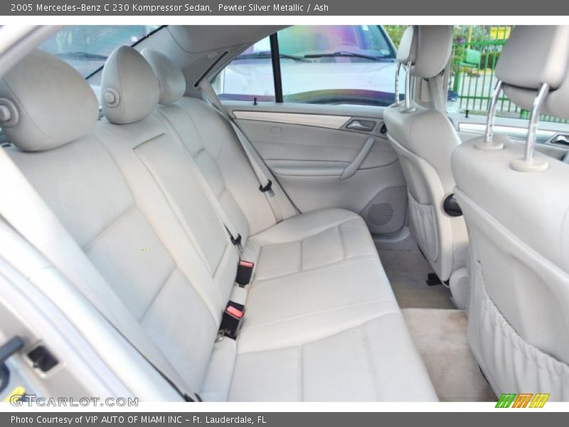 Pewter Silver Metallic / Ash 2005 Mercedes-Benz C 230 Kompressor Sedan