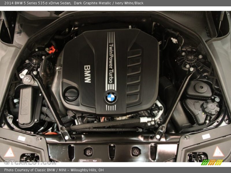  2014 5 Series 535d xDrive Sedan Engine - 3.0 Liter TwinPower Turbo Diesel DOHC 24-Valve Inline 6 Cylinder