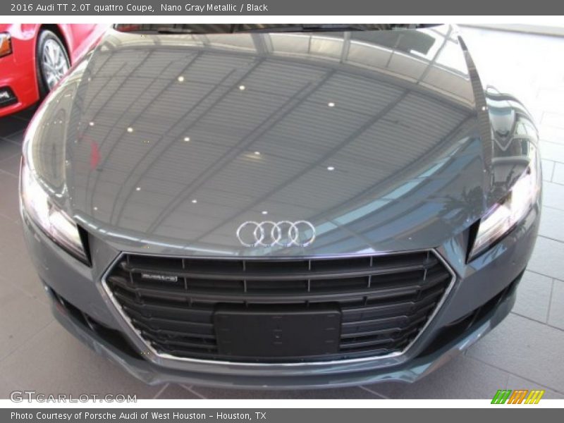 Nano Gray Metallic / Black 2016 Audi TT 2.0T quattro Coupe