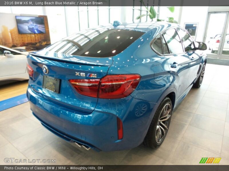  2016 X6 M  Long Beach Blue Metallic