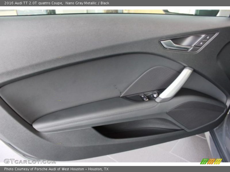 Nano Gray Metallic / Black 2016 Audi TT 2.0T quattro Coupe