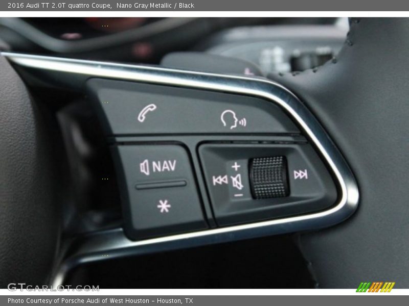 Controls of 2016 TT 2.0T quattro Coupe