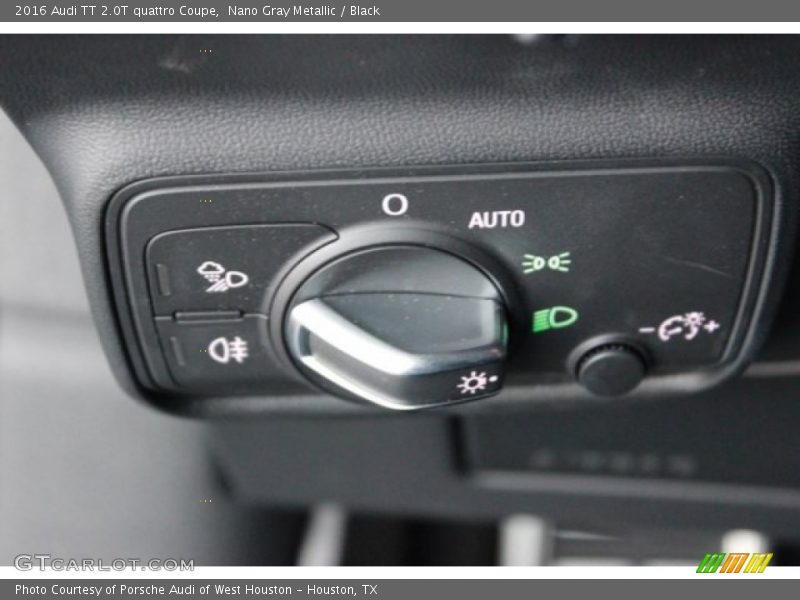 Controls of 2016 TT 2.0T quattro Coupe