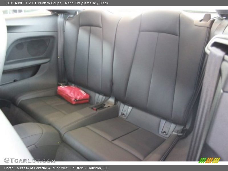 Rear Seat of 2016 TT 2.0T quattro Coupe