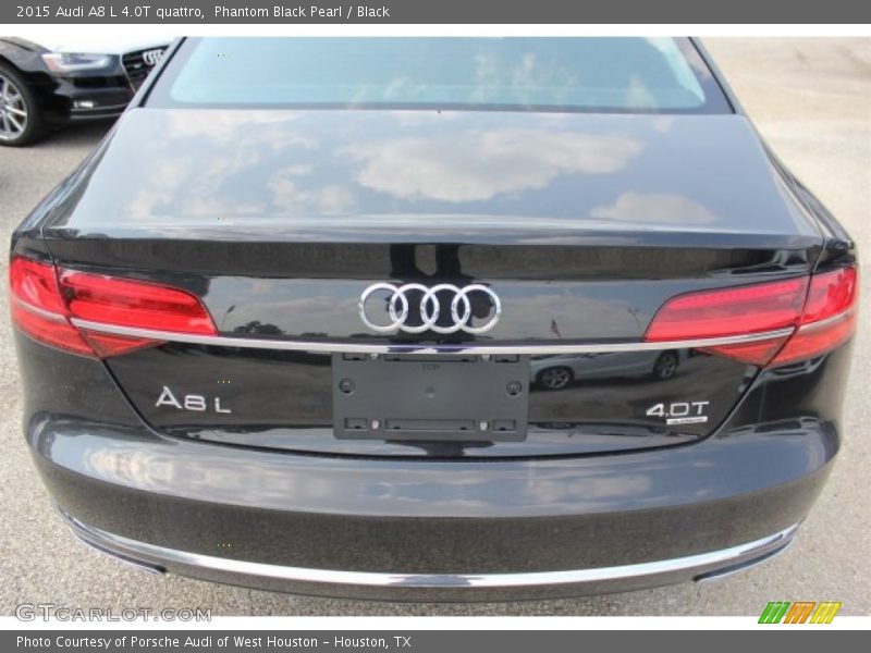 Phantom Black Pearl / Black 2015 Audi A8 L 4.0T quattro