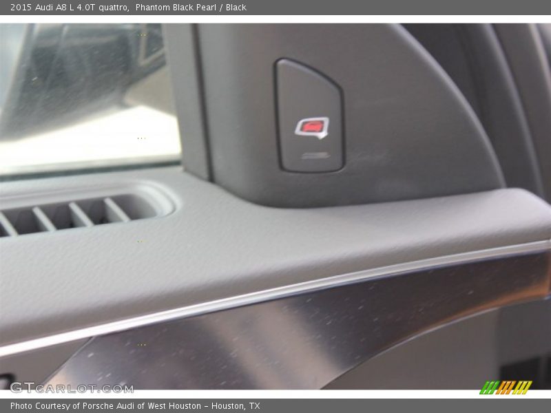 Phantom Black Pearl / Black 2015 Audi A8 L 4.0T quattro