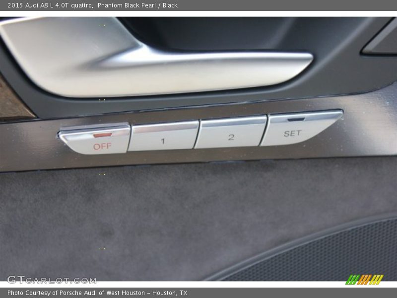 Phantom Black Pearl / Black 2015 Audi A8 L 4.0T quattro