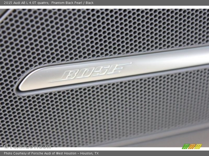 Phantom Black Pearl / Black 2015 Audi A8 L 4.0T quattro